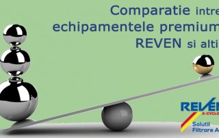 Infografic comparativ echipamente filtrare vapori ulei