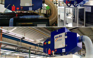 Strunguri CNC dotate cu echipamente filtrare vapori ulei